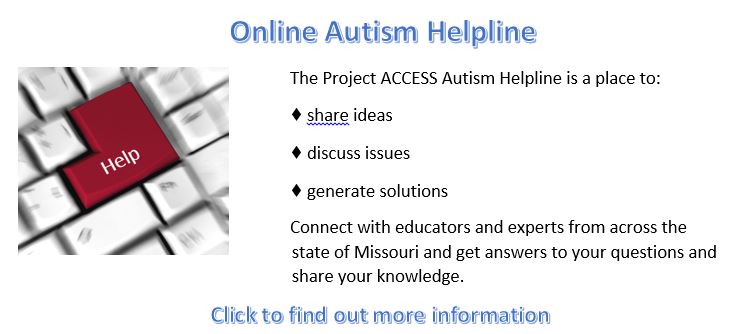 Join Project ACCESS online Autism Helpline