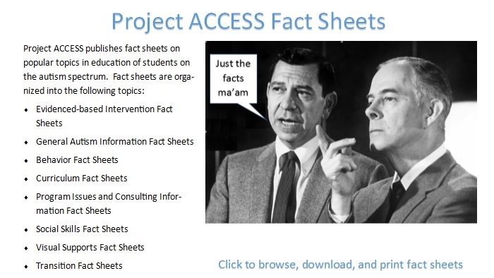 Browse, download, and print fact sheets.